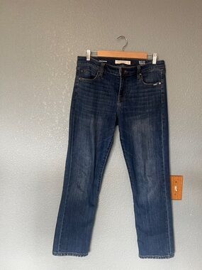 Liverpool Girlfriend Jeans Eco Logical Dark Wash Denim Everyday Casual Size 6P